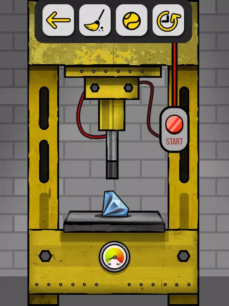 Hydraulic Press Simulator iPad  स्क्रीनशॉट