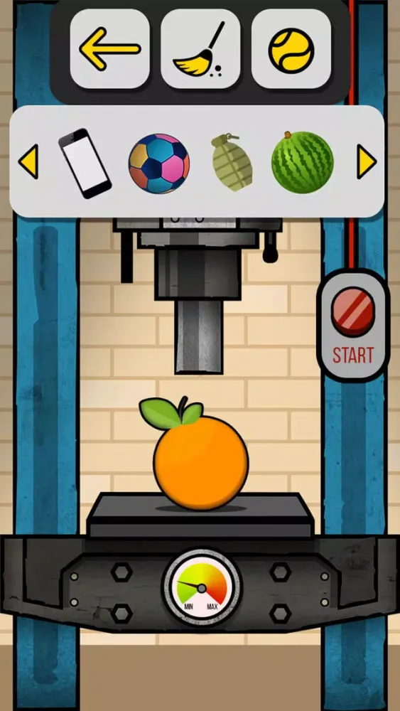 Hydraulic Press Simulator स्क्रीनशॉट