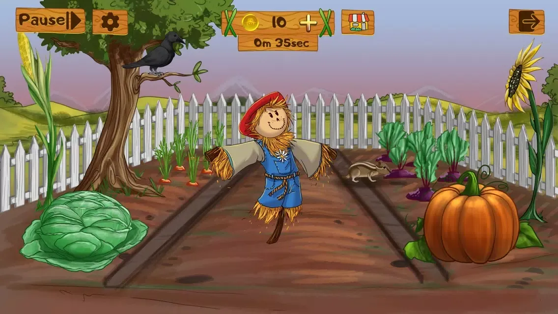 Scarecrow: Garden Defense應用截圖