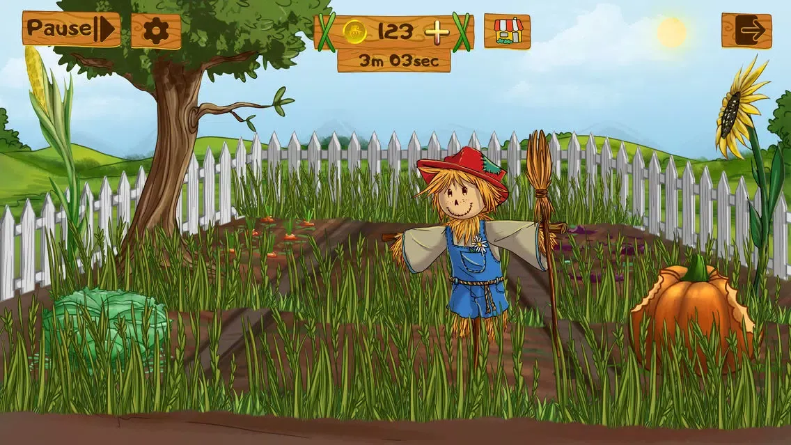 Scarecrow: Garden Defense應用截圖