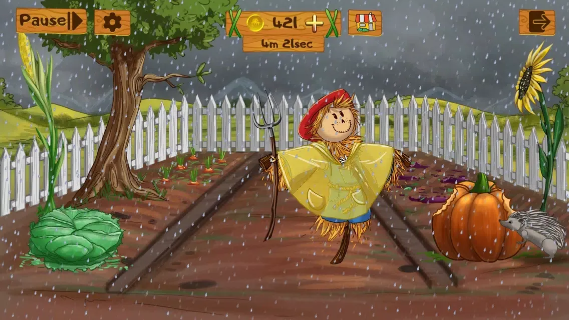 Scarecrow: Garden Defense應用截圖