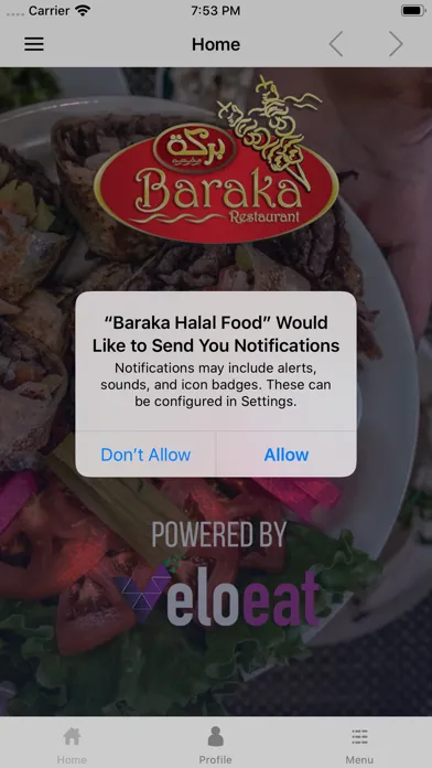Baraka Halal Food Screenshots