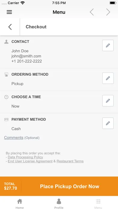 Baraka Halal Food Screenshots