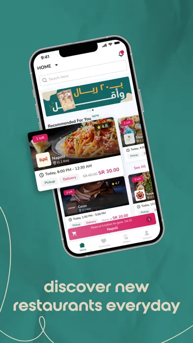 Barakah | Fresh Food, Saved Ekran Görüntüleri