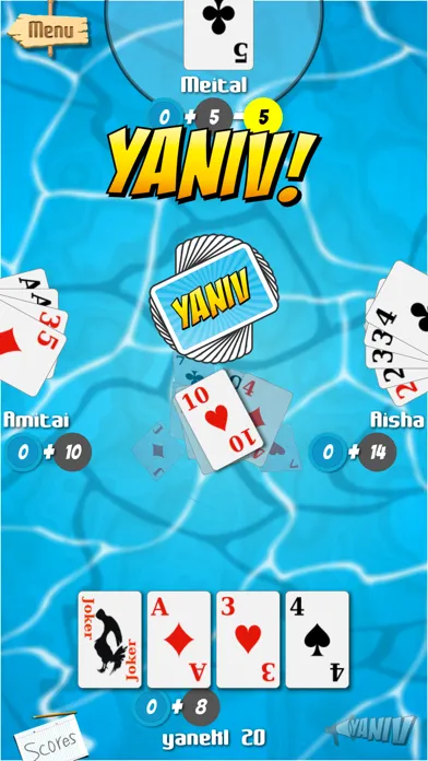 Capturas de tela do Yaniv