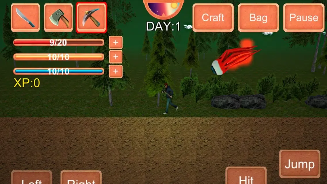 Capturas de tela do Halloween Survival Game