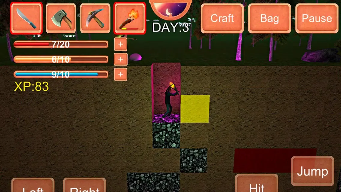 Capturas de tela do Halloween Survival Game