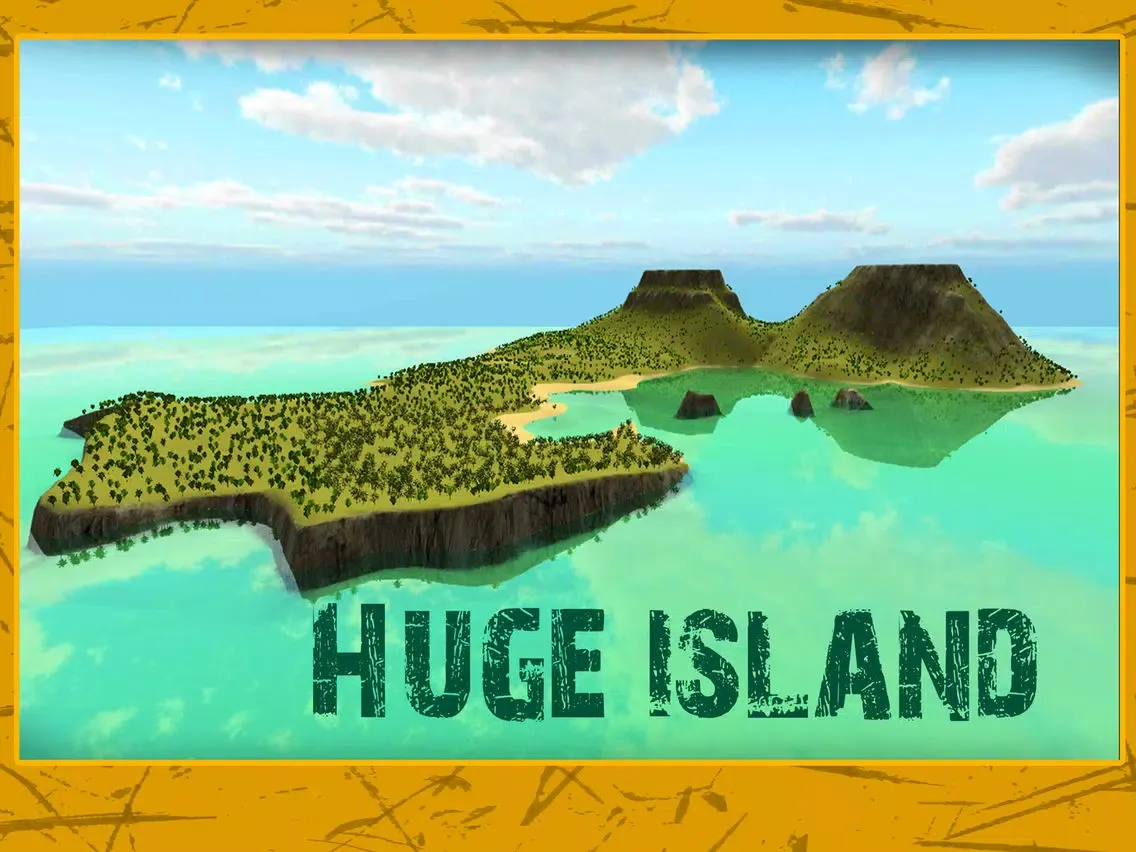 Tangkapan skrin Survival Island 2: Dinosaur Hunter FREE iPad 