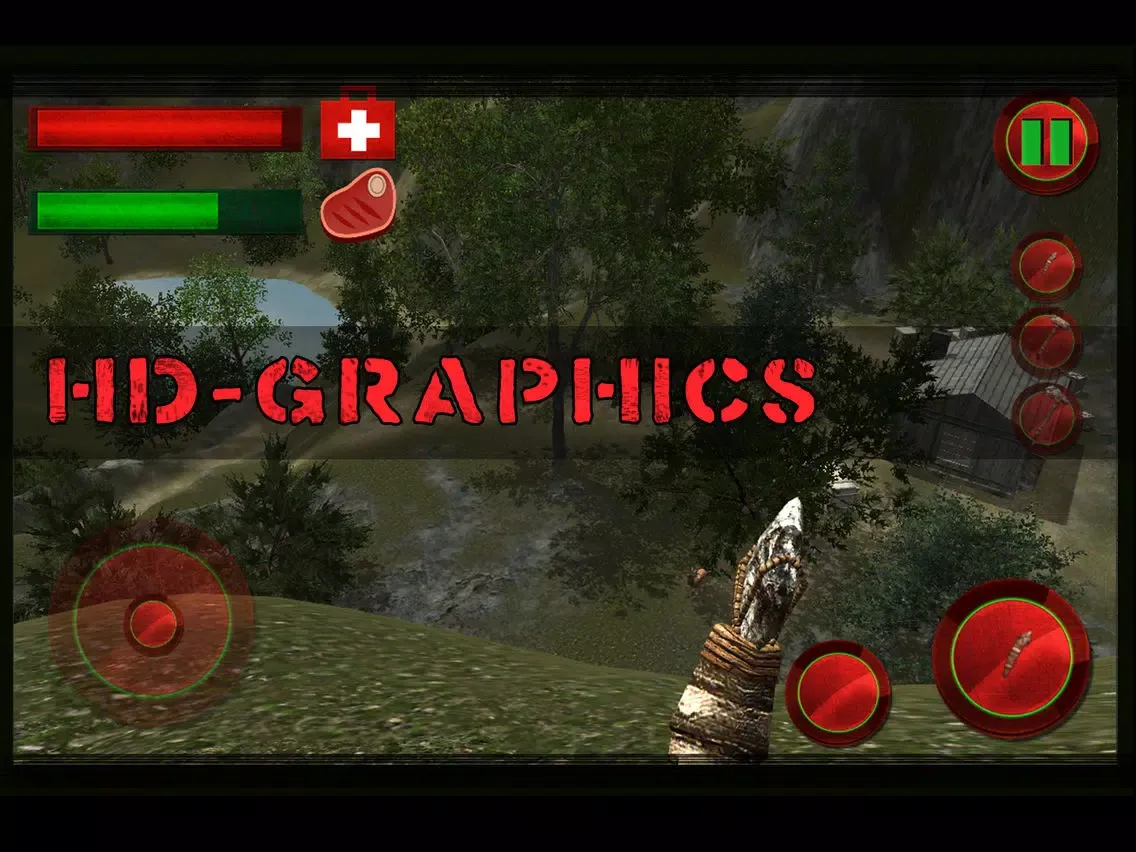 Tangkapan skrin The Forest Survival 3D FREE iPad 