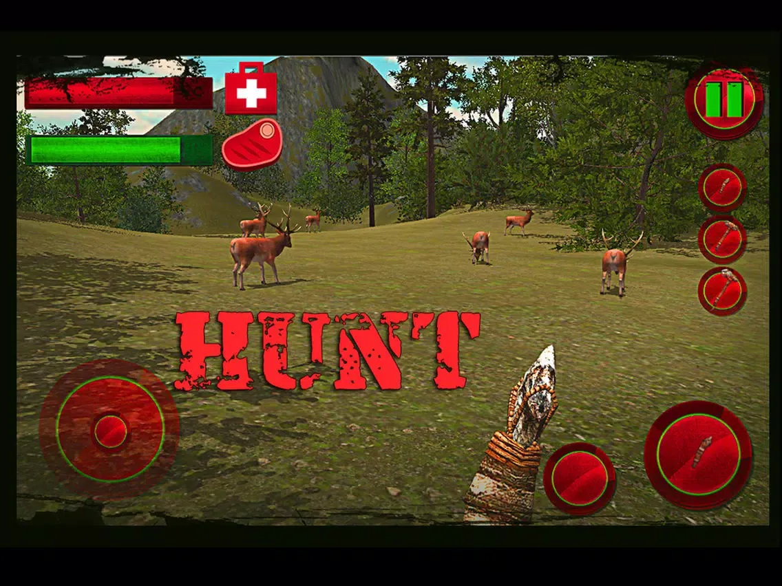Tangkapan skrin The Forest Survival 3D FREE iPad 