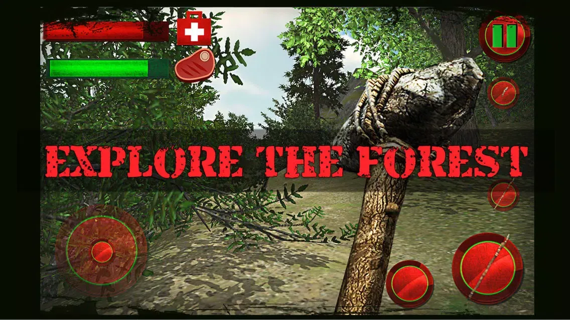 Tangkapan skrin The Forest Survival 3D FREE