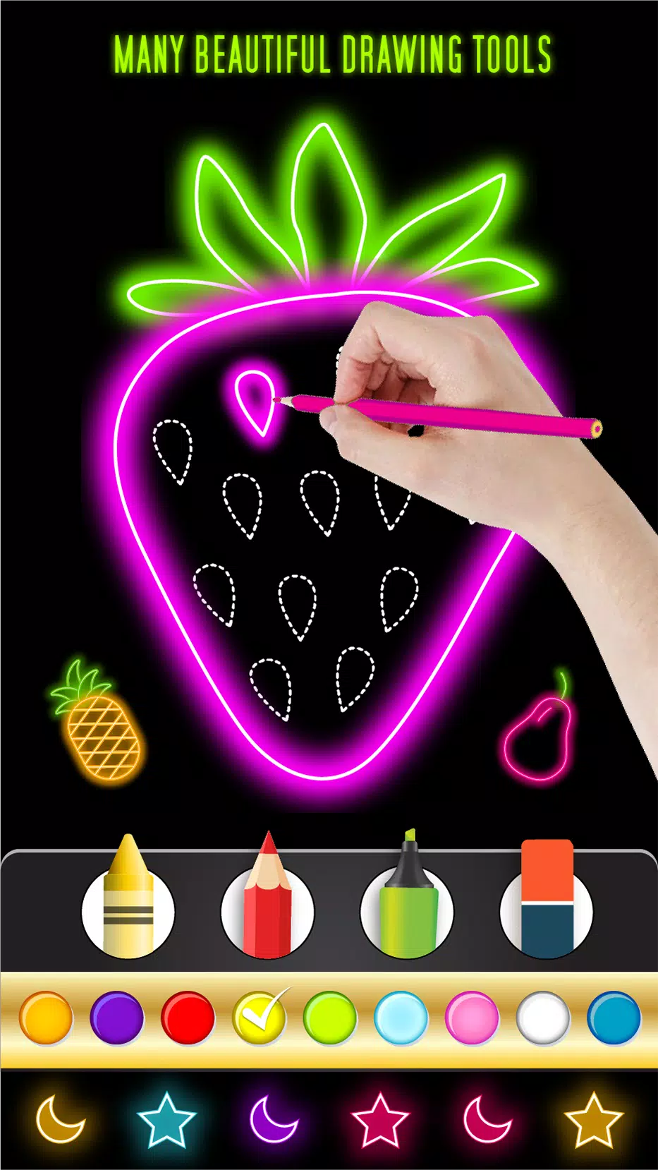 Fruits and Vegetables Coloring Screenshots