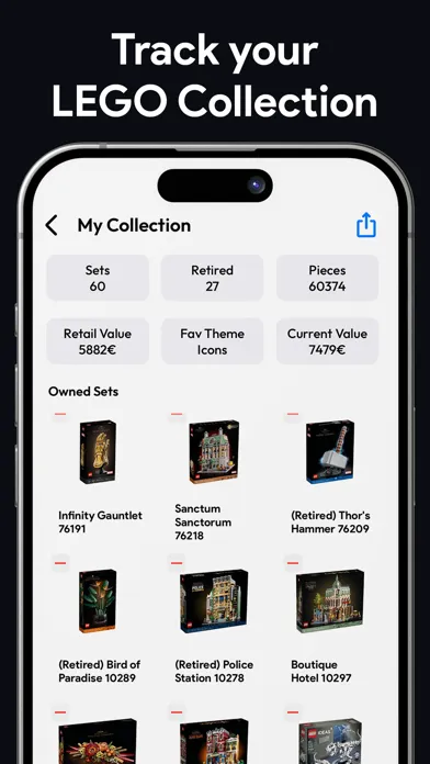 BrickHub - Minifig Scanner Screenshots