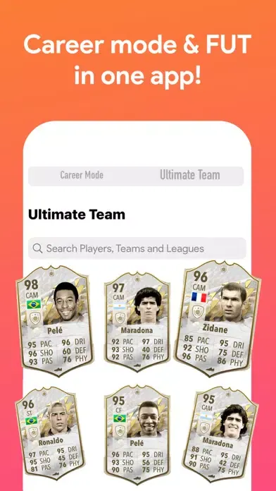 Capturas de tela do FUT 23 Scout: Find New Talents