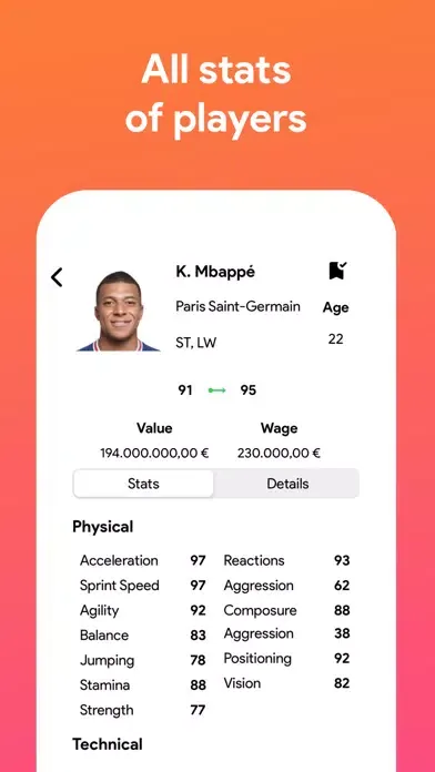 Capturas de tela do FUT 23 Scout: Find New Talents