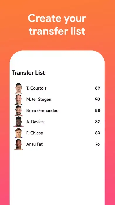 Capturas de tela do FUT 23 Scout: Find New Talents