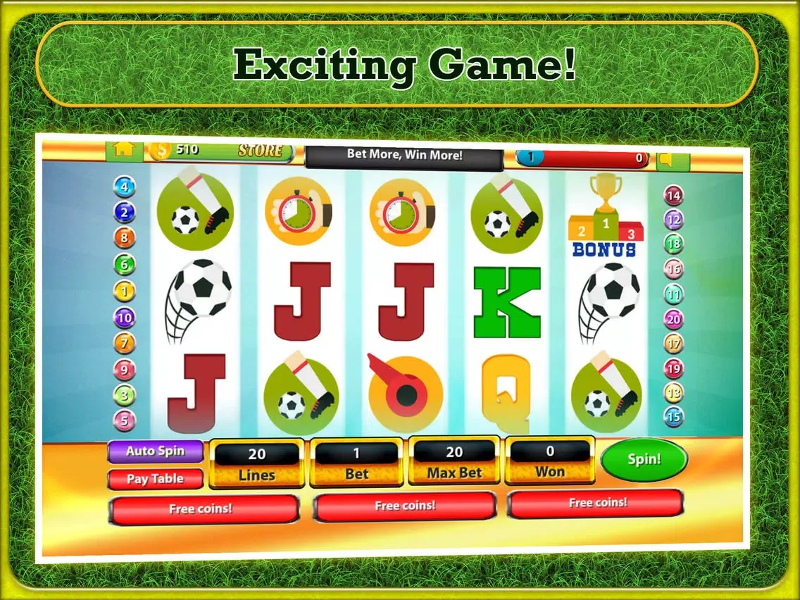 Captures d'écran de Sports Slots iPad 