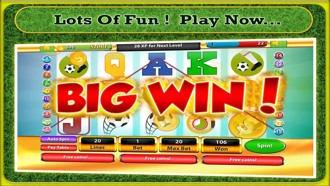 Captures d'écran de Sports Slots