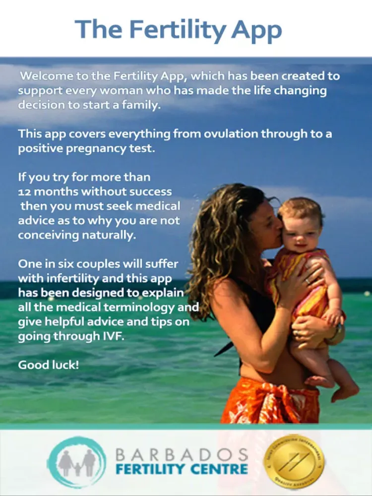Capturas de pantalla de Fertility App iPad 