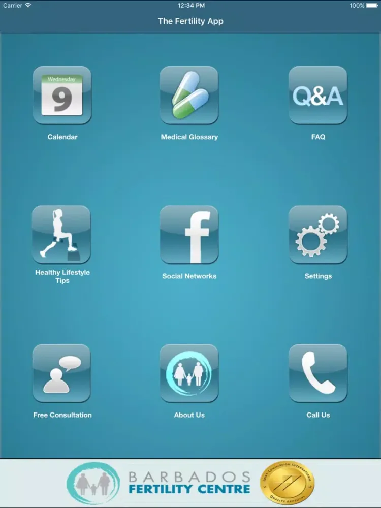 Capturas de pantalla de Fertility App iPad 