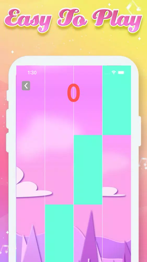 Tangkapan skrin Piano Music Tiles - Pop Songs