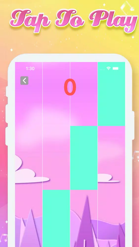 Tangkapan skrin Piano Music Tiles - Pop Songs