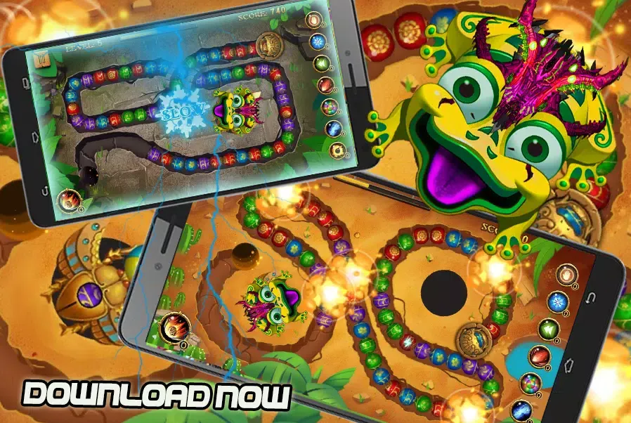 Screenshot di Zuma Deluxe