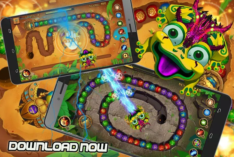 Screenshot di Zuma Deluxe