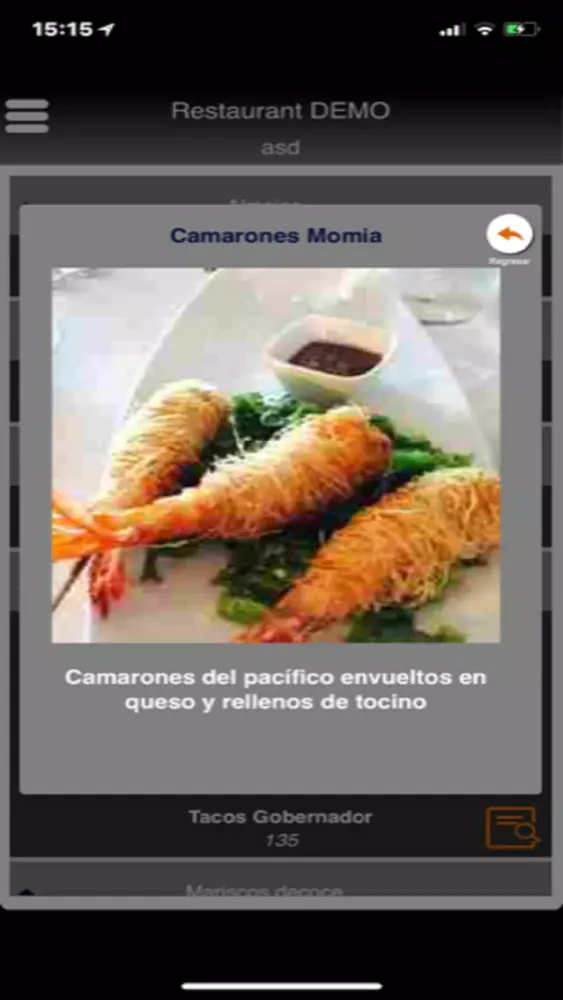 C y B la comida y la bebida 스크린샷