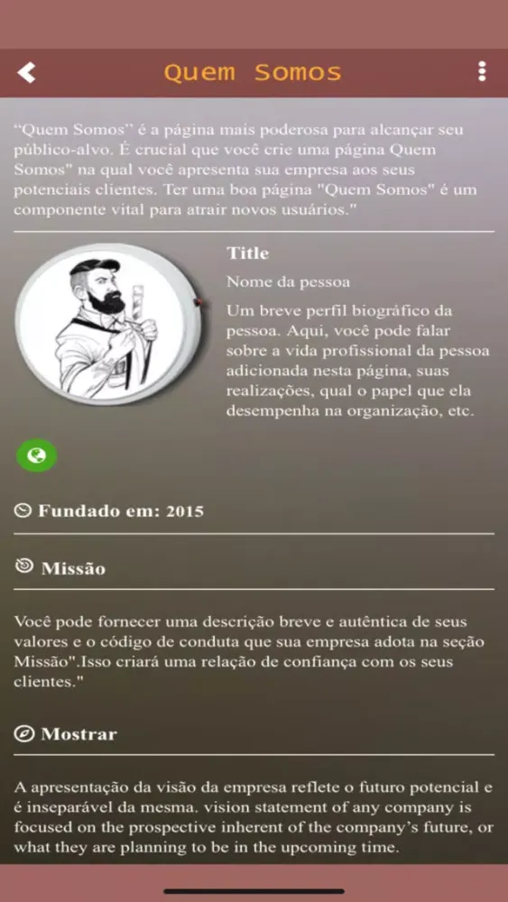 Captures d'écran de Barbearia Vips Lm