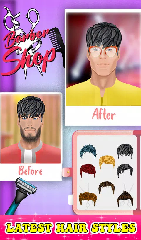 Barber Shop:Beard & Hair Salon Screenshots