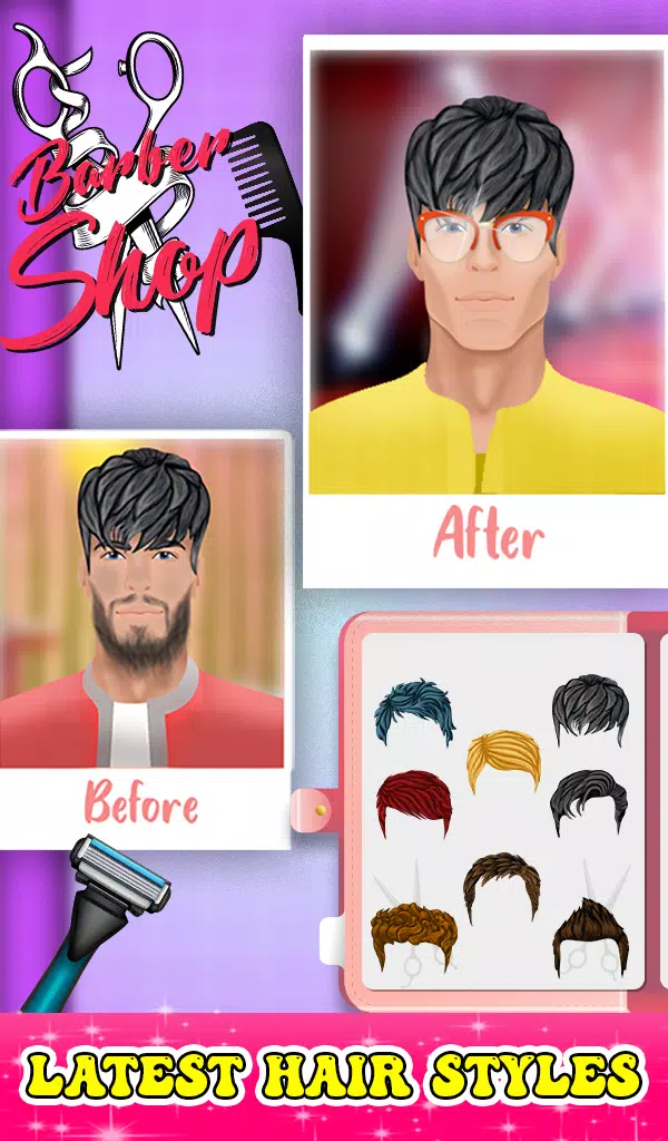 Barber Shop:Beard & Hair Salon Screenshots