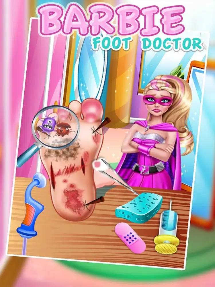 BARBIE Foot Doctor Caring iPad  Screenshots