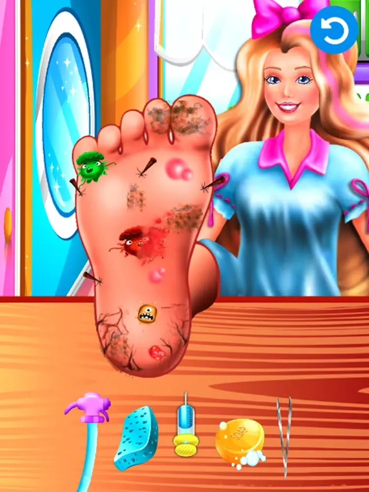 BARBIE Foot Doctor Caring iPad  Screenshots