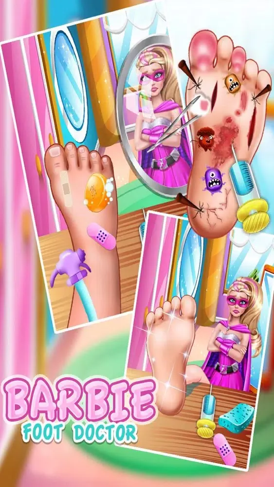 BARBIE Foot Doctor Caring Screenshots