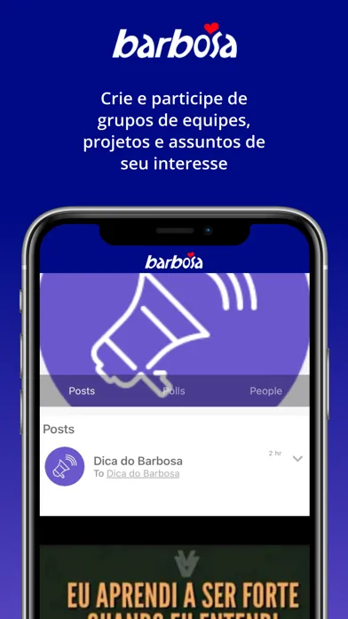 Tangkapan layar Rede Social Barbosa