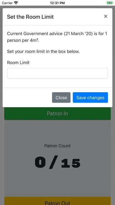 Capturas de pantalla de BarBoss Patron Counter