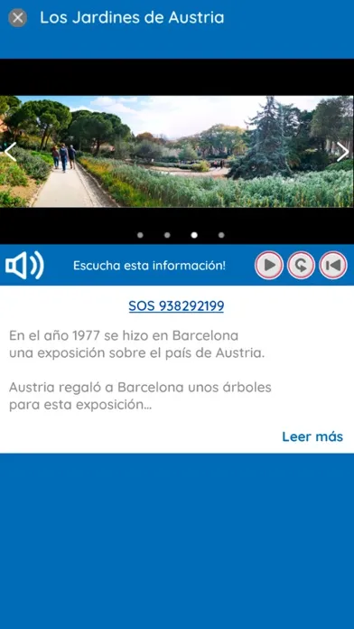Captures d'écran de Park Güell Visita Inclusiva