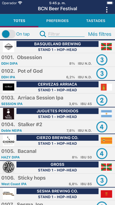 ภาพหน้าจอของ Barcelona Beer Festival