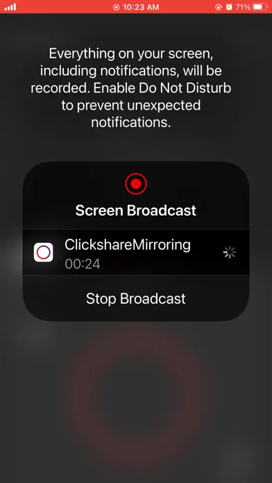 ClickShare Screenshots