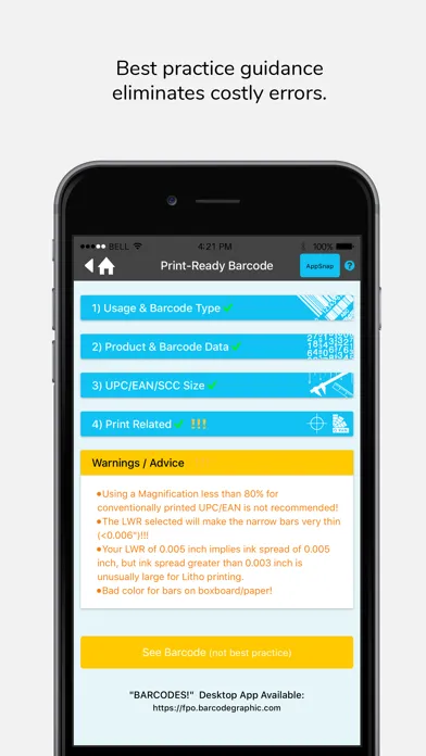 Screenshot di Barcodes!