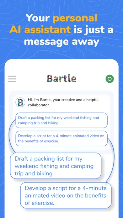 Bartle - AI Assistant स्क्रीनशॉट