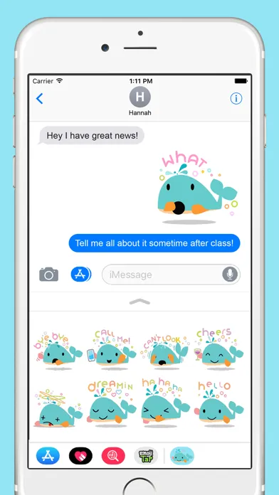Tangkapan skrin Bob Holt: Hello Whale