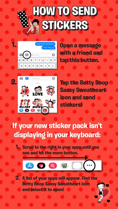 ภาพหน้าจอของ Betty Boop: Sassy Sweetheart