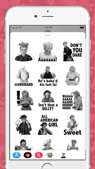 I Love Lucy: Black and White應用截圖