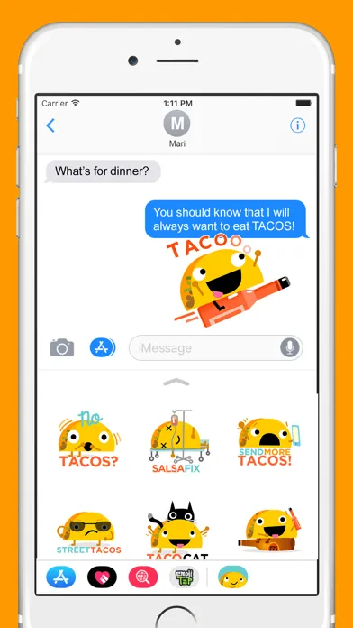 Tangkapan skrin Taco-Taco