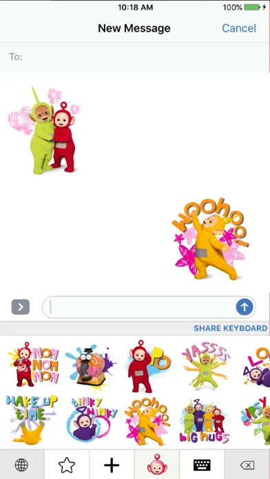 Teletubbies Sticker Time سکرین شاٹس