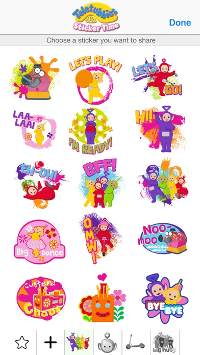 Teletubbies Sticker Time سکرین شاٹس