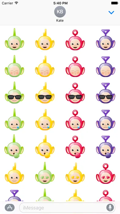 Teletubbies Emoji Sticker Pack Screenshots