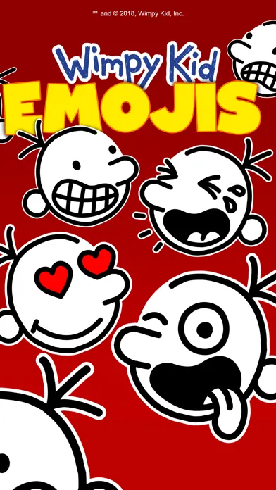 Скриншоты Wimpy Kid Emojis